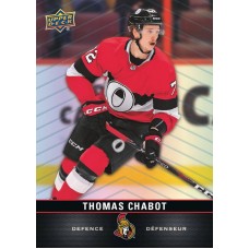 103 Thomas Chabot Base Card 2019-20 Tim Hortons UD Upper Deck